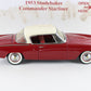 1953 Studebaker Commander Starliner Hardtop Red White Danbury Mint 1:24 Diecast