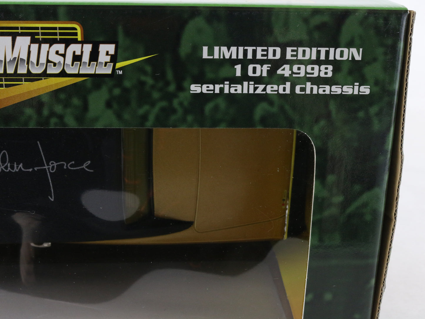 1966 Pontiac GTO Gold John Force Signature American Muscle 1:18 1 Of 4998 32893