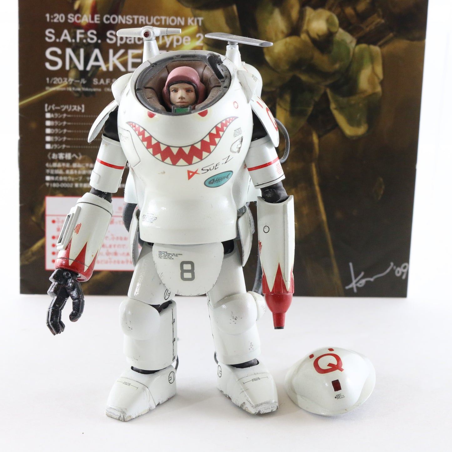 Maschinen Krieger Ma.k Snake Eye SAFS Space Type 2 Wave 1/20 PRO Built Painted