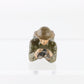 Lineol WWII German composite soldier prone scouting figure collectible toy