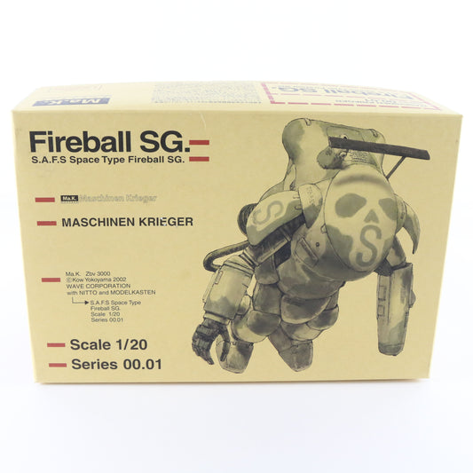 Maschinen Krieger Zbv3000 Fireball Sg SAFS Space Type Series 1/20 Complete Kit
