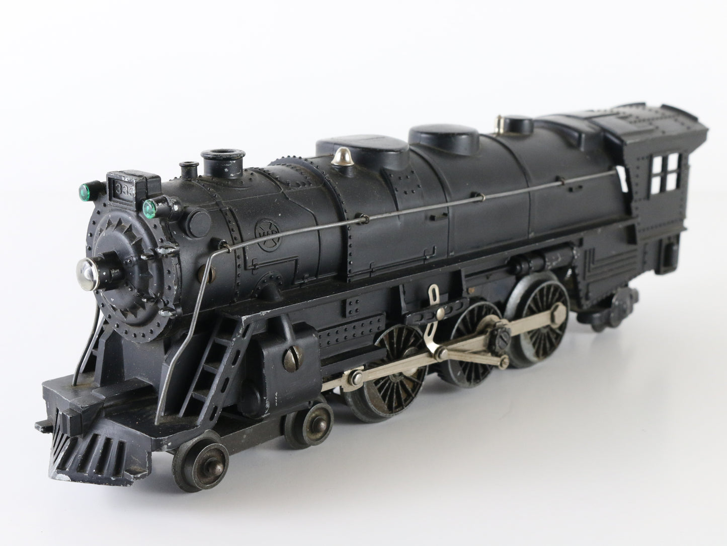 Marx O 4-6-2 Unnumbered Black Metal Steam Locomotive Engine – Marx O scale unnumbered black metal steam locomotive engine for collectors.