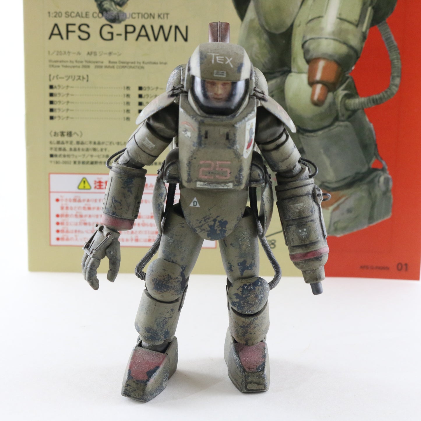 Ma.k. Zbv3000 G-pawn AFS Armored Fighting Suit Wave 1/20 Built Maschinen Krieger