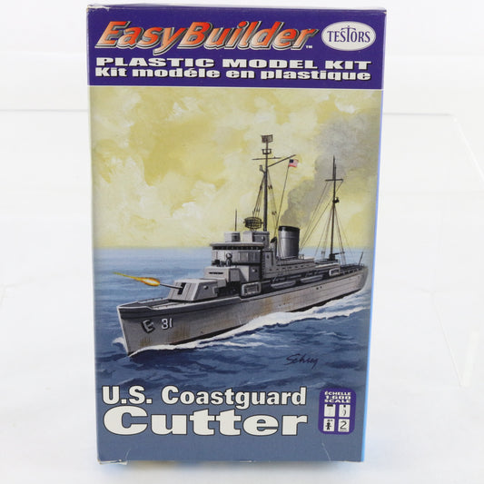 US Coastguard Cutter Ship Easybuilder Testors 1:600 862004 Plastic Boat Kit