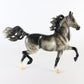 Breyer Paradigm Huckleberry Bey QVC Hangtag Glossy Dapple Gray Horse