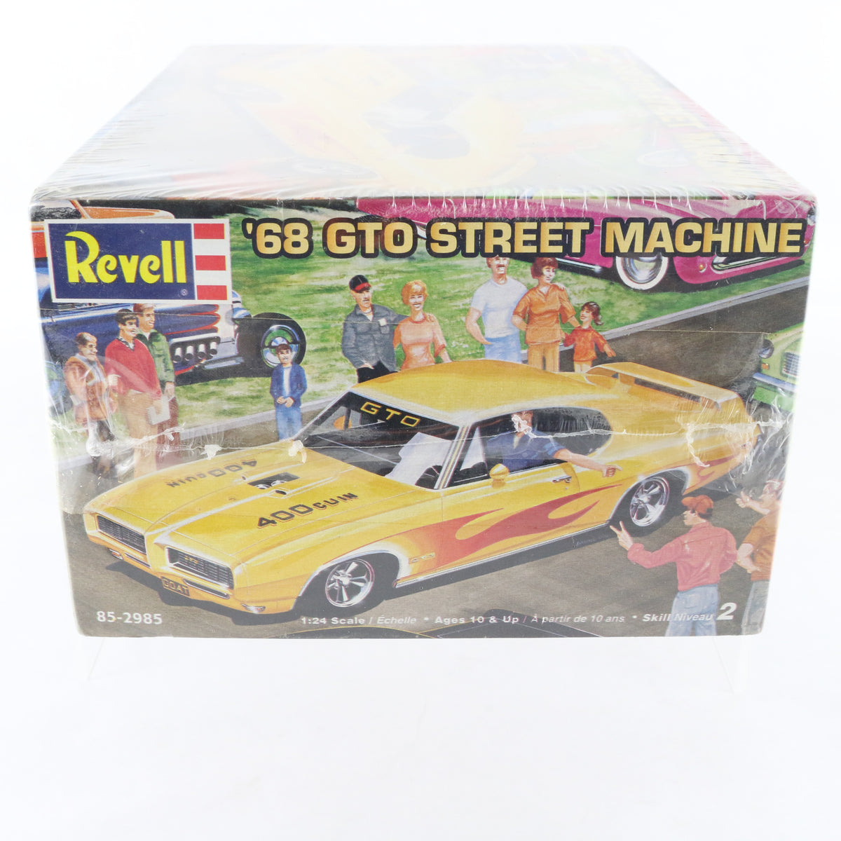 1968 '68 GTO Street Machine Revell 1:24 Plastic Model Car Kit 85-2985