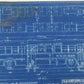 Milwaukee Electric Plan & Elevation Twin Coach 50-79 Trolley Blueprint 1949 11"