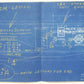 Pacific Egg Producers North American Reefer Car Train Blueprint 283 5-15-39 17"