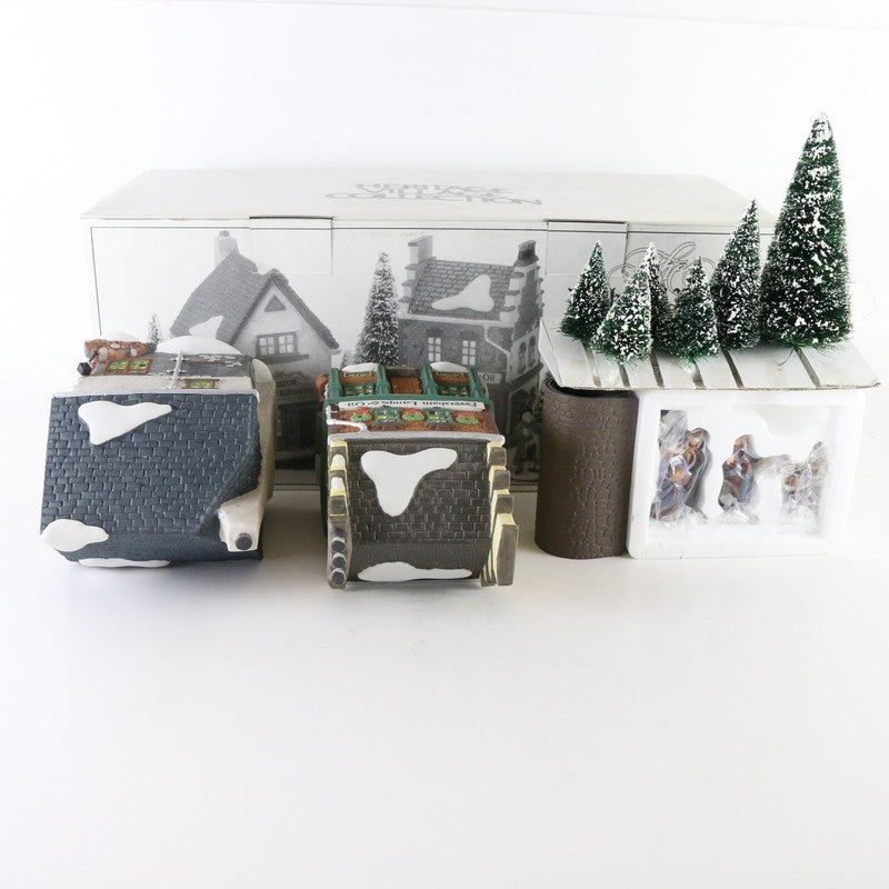 Dept 56 Dickens Heritage Village Start A Tradition Set Of 13 Christmas Buildings