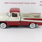 1957 Dodge Sweptside D100 Red White Danbury Mint 1:24 Diecast Model Truck