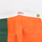 Great Northern Railway GN Orange & Green Fabric 2' By 3' Railroad Flag USA