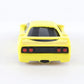 Tyco TCR Ferrari F40GT Yellow Black Slotless HO Slot Car