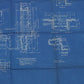 Pullman Car Manufacturing Buffer Casting Train Blueprint 25-e-84 9-27-1933 42.5"