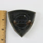 Volvo 1800 Silver & Black Metal Front HOOD Panel Emblem Badge 3"