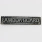  Metal Lambda Guard Emblem Nameplate Badge 3.75"