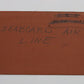 Seaboard Air Line Standard Lettering Steel Auto Car Blueprint C7-3248 1934 61.5"