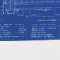 Milwaukee Electric Plan & Elevation Cars 196-249 Inclusive Blueprint 1922 9.75"