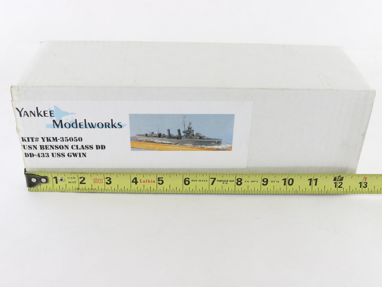 USS Gwin DD-433 USN Benson Class DD Yankee Modelworks 1:350 YKM-35050 Resin Kit