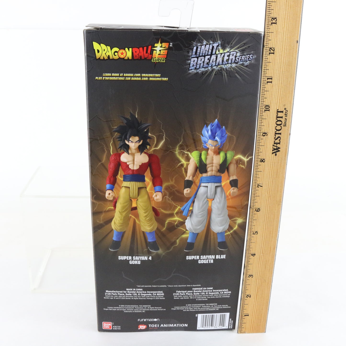 Bandai Namco Dragon Ball Super Limit Breaker Super Saiyan 4 Goku Figure 36744