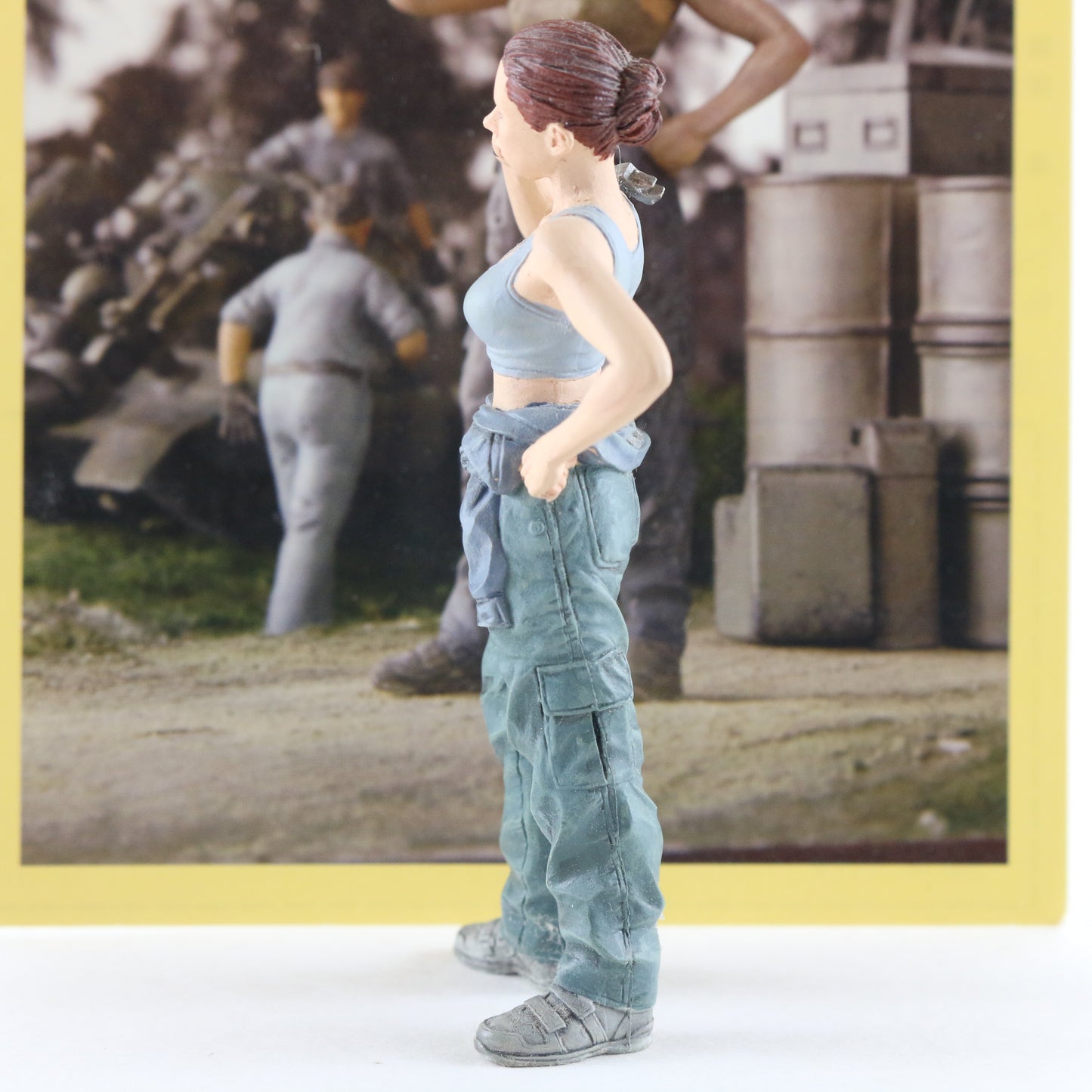 Ma.k Zbv3000 Engineering (a) Female Mechanic Series 3 1:20 Custom Painted Figure