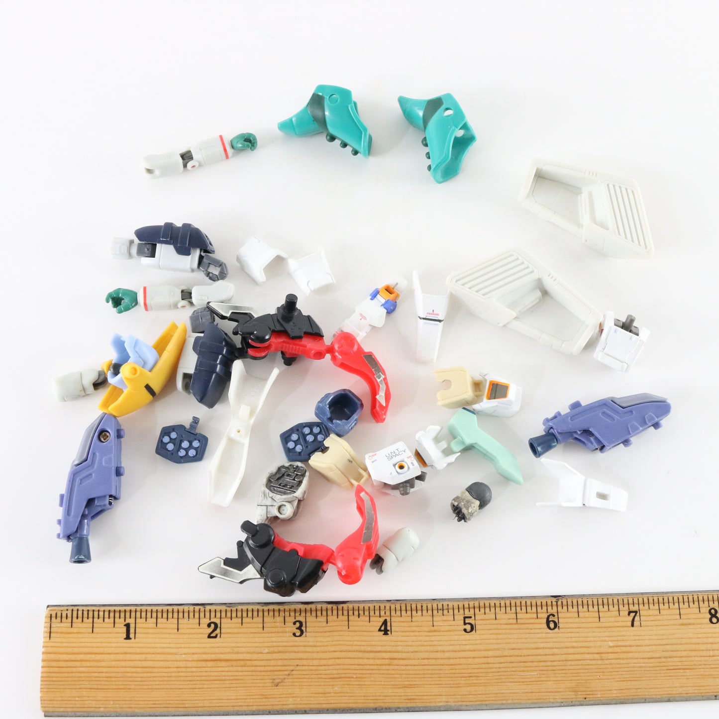 Lot Of GUNDAM MSIA Arms Shoulders & Misc Bandai 4.5" Action Figure Parts