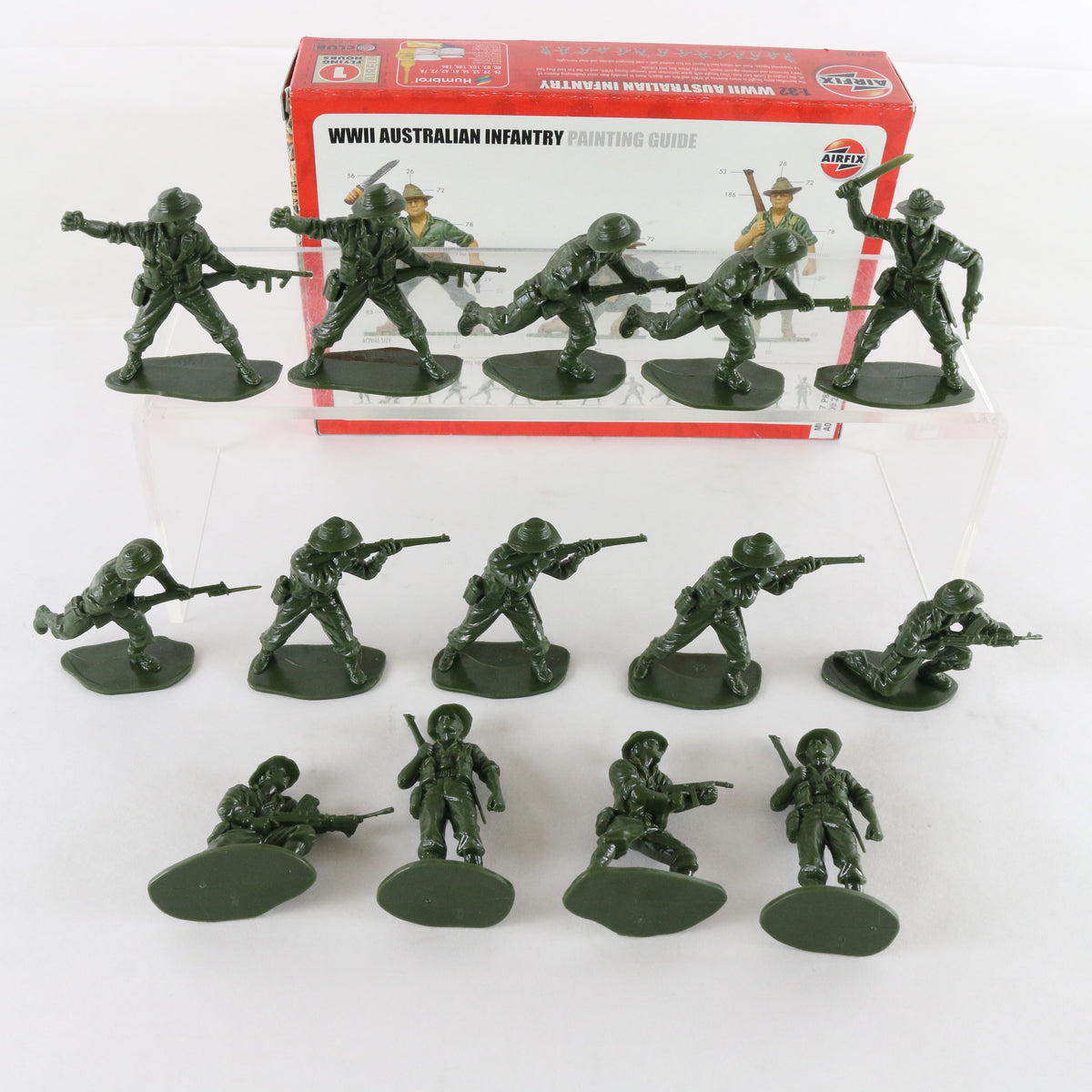 Australian Infantry WWII WW2 Airfix 1:32 A02709 Plastic Soldier Figures