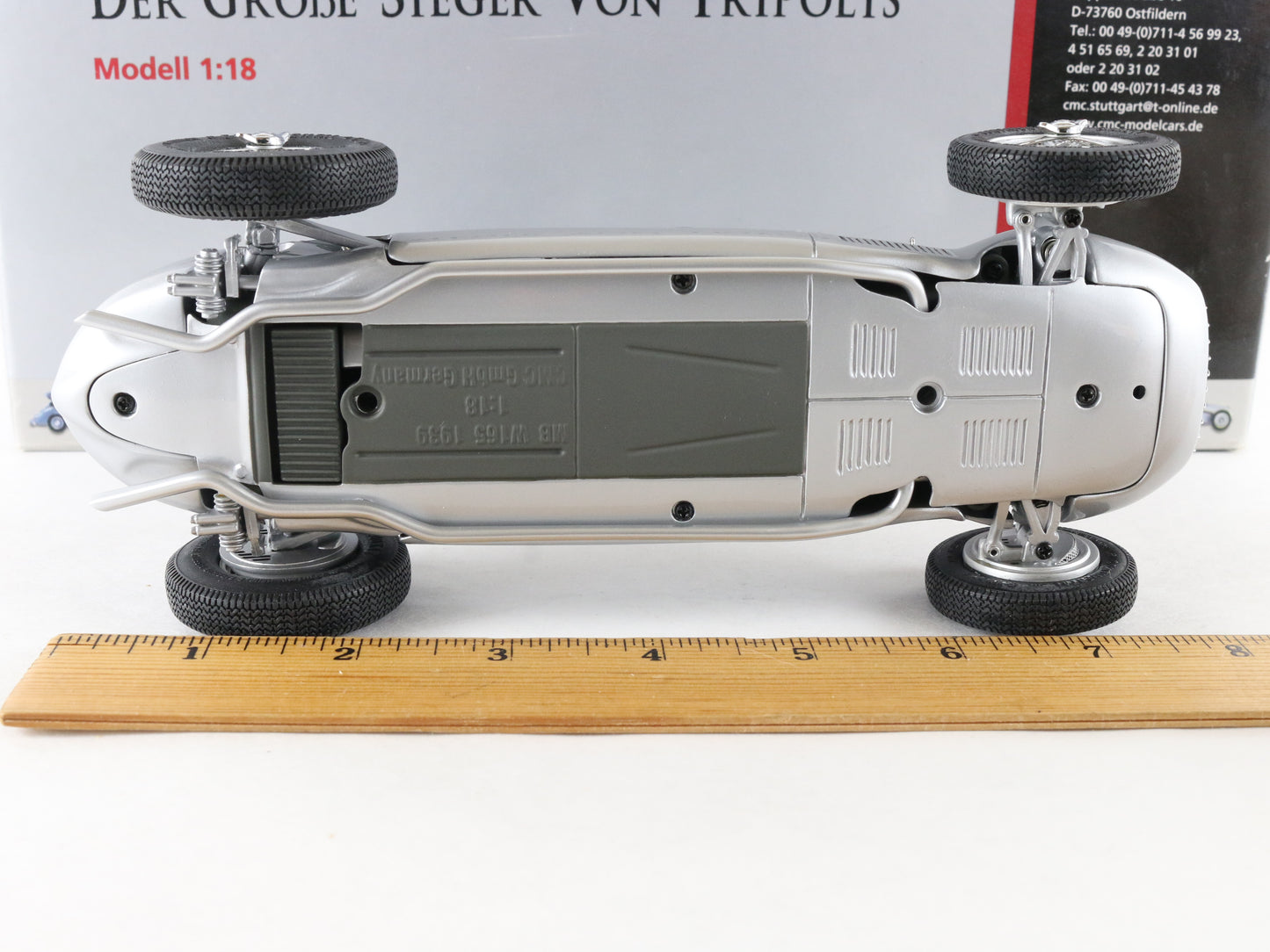 1939 Mercedes Benz W165 Der Grobe Sieger Von Tripolis CMC 1:18 M-018 Model Car