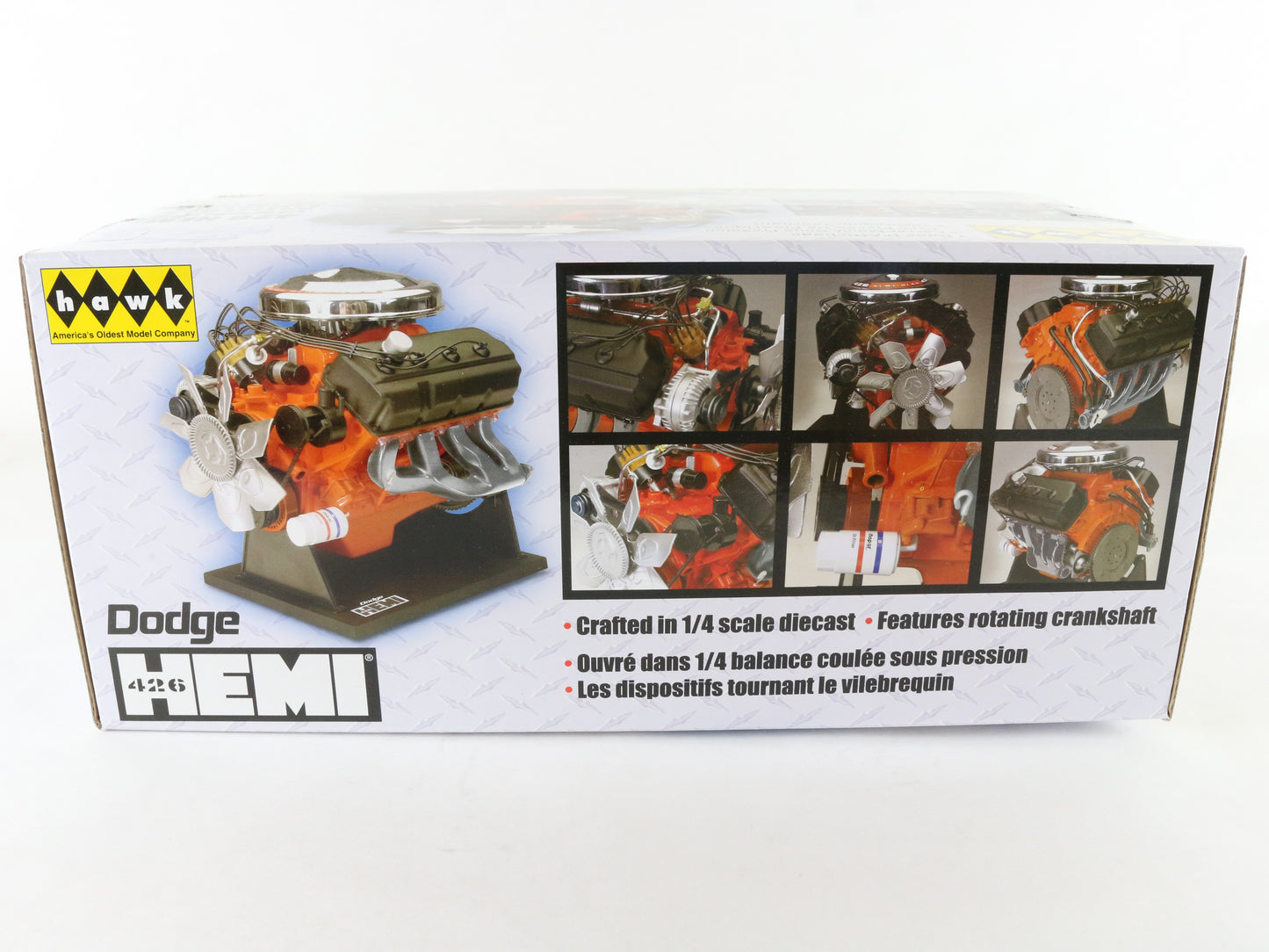 Dodge 426 Hemi Hawk 1/4 Scale Diecast Replica Model Motor 11053 Sealed