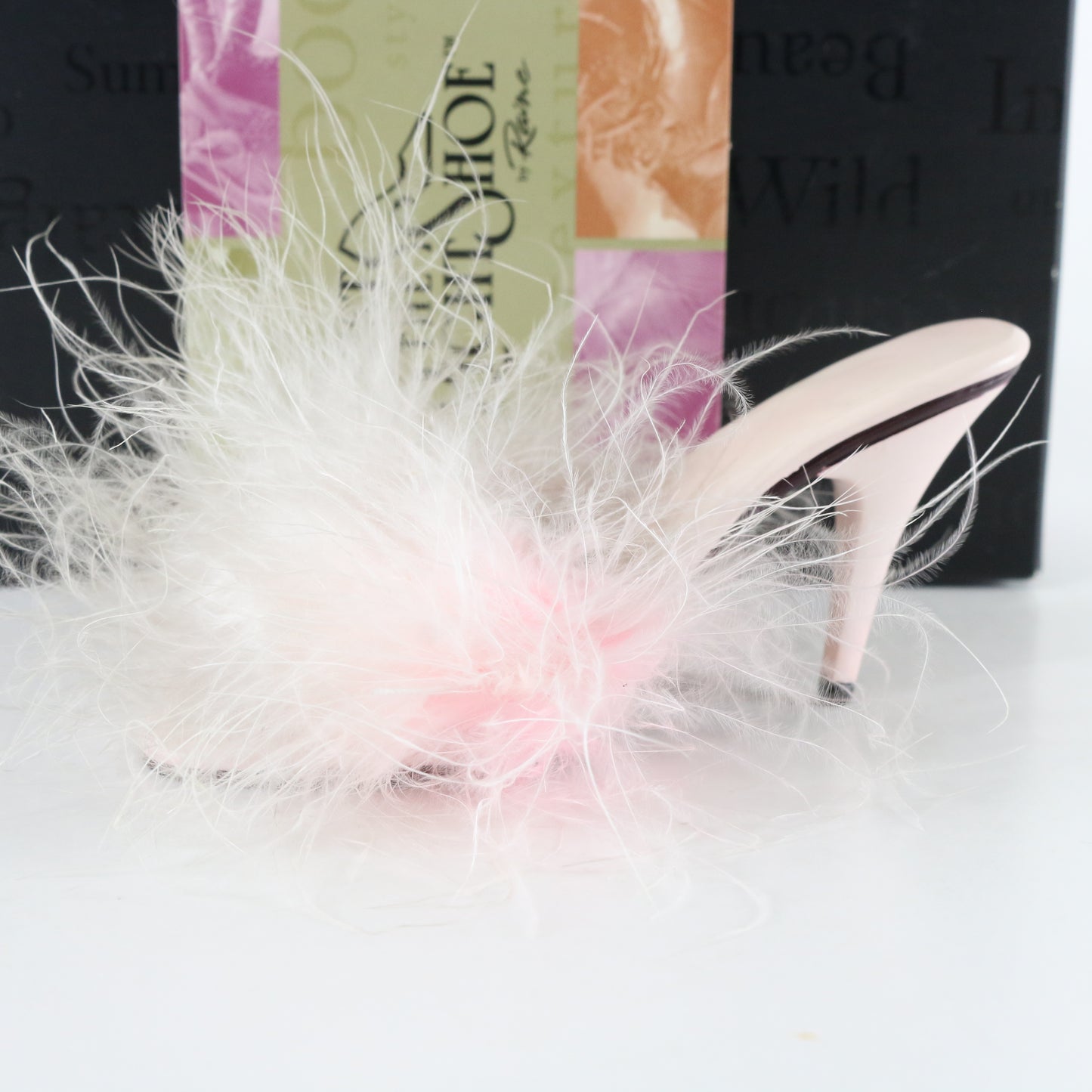 Va-va-voom Pink Resin Collectible Shoe