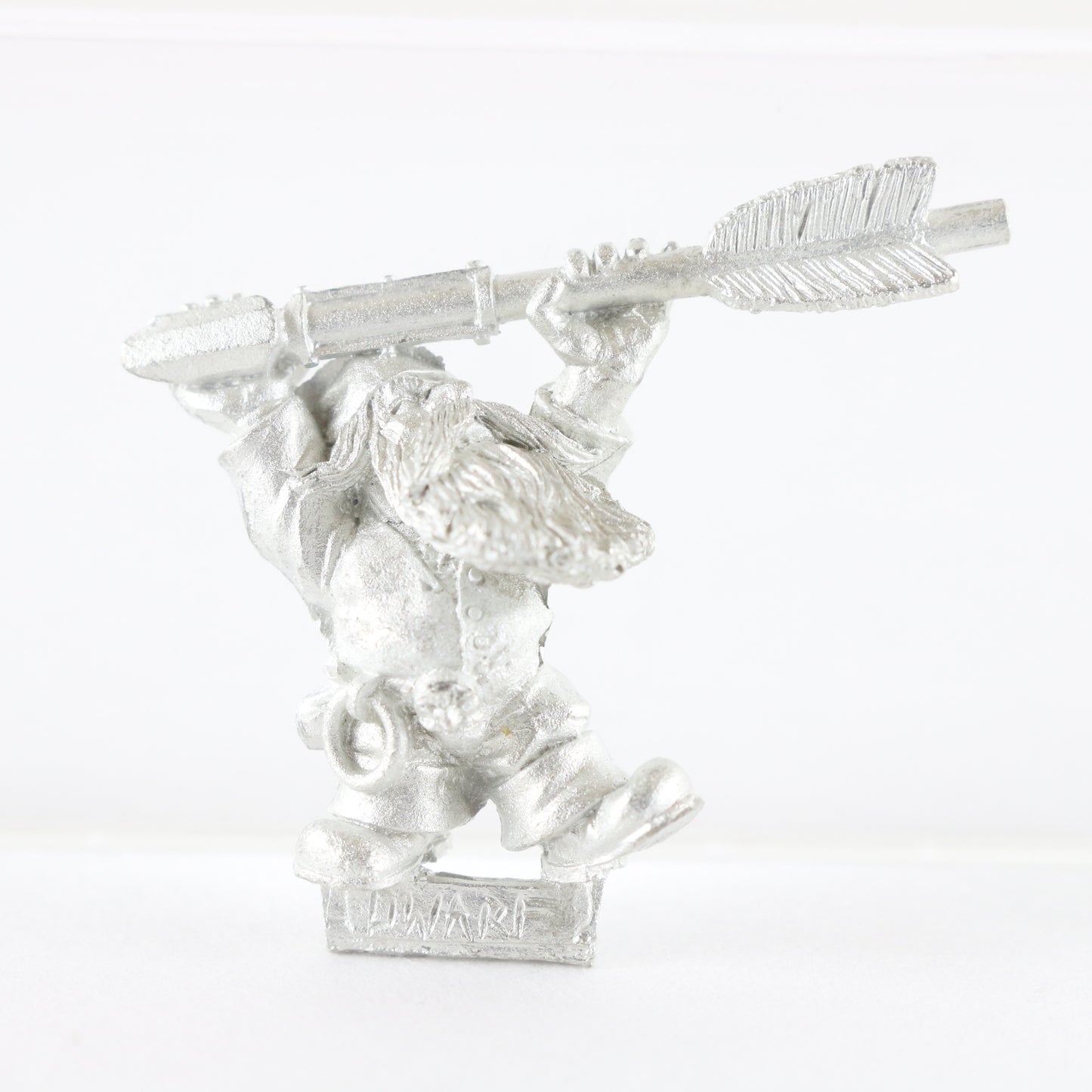 Dwarf Bolt Thrower Crew 504202 Citadel Warhammer Unpainted Figure 1.25"
