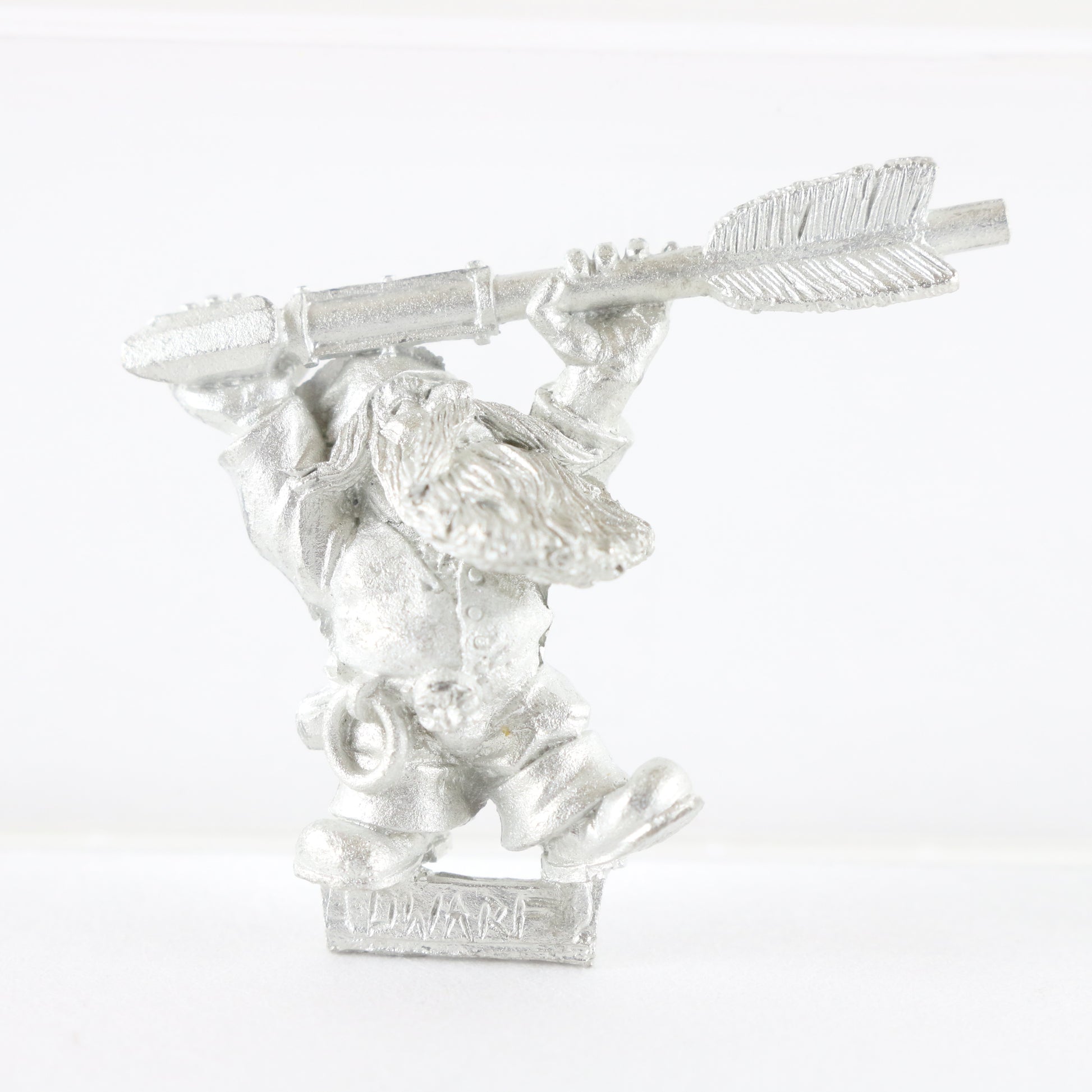 Dwarf Bolt Thrower Crew 504202 Citadel Warhammer Unpainted Figure 1.25"