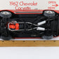 1962 Chevy Corvette Convertible Roman Red Danbury Mint 1:24 Diecast Model