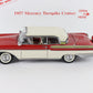 1957 Mercury Turnpike Cruiser Red White Danbury Mint 1:24 Diecast Model Car