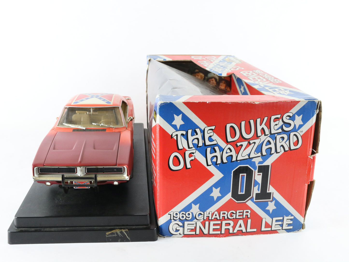 1969 Charger General Lee Dukes Hazzard Race Day American Muscle ERTL 1:18 Car