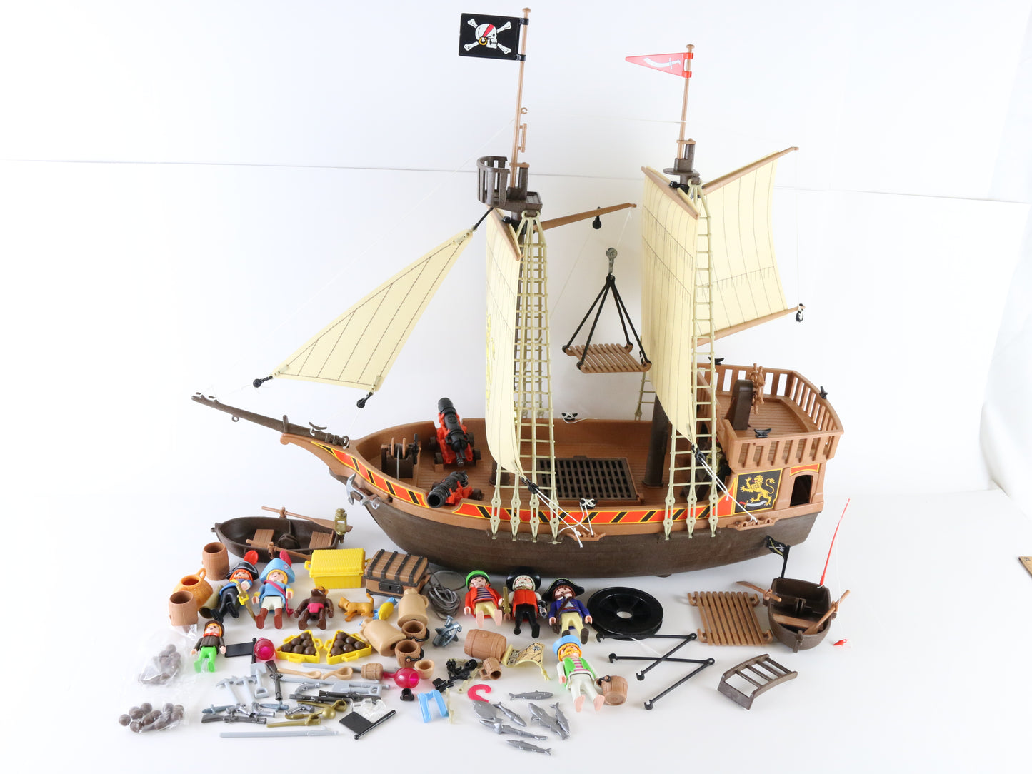 Playmobil 3053 Pirate Ship with Figures and Pirate Accessories