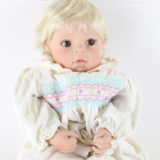 Phyllis Parkins Collectibles Lee Middleton? Large 21" Vinyl Doll W/ Clothing