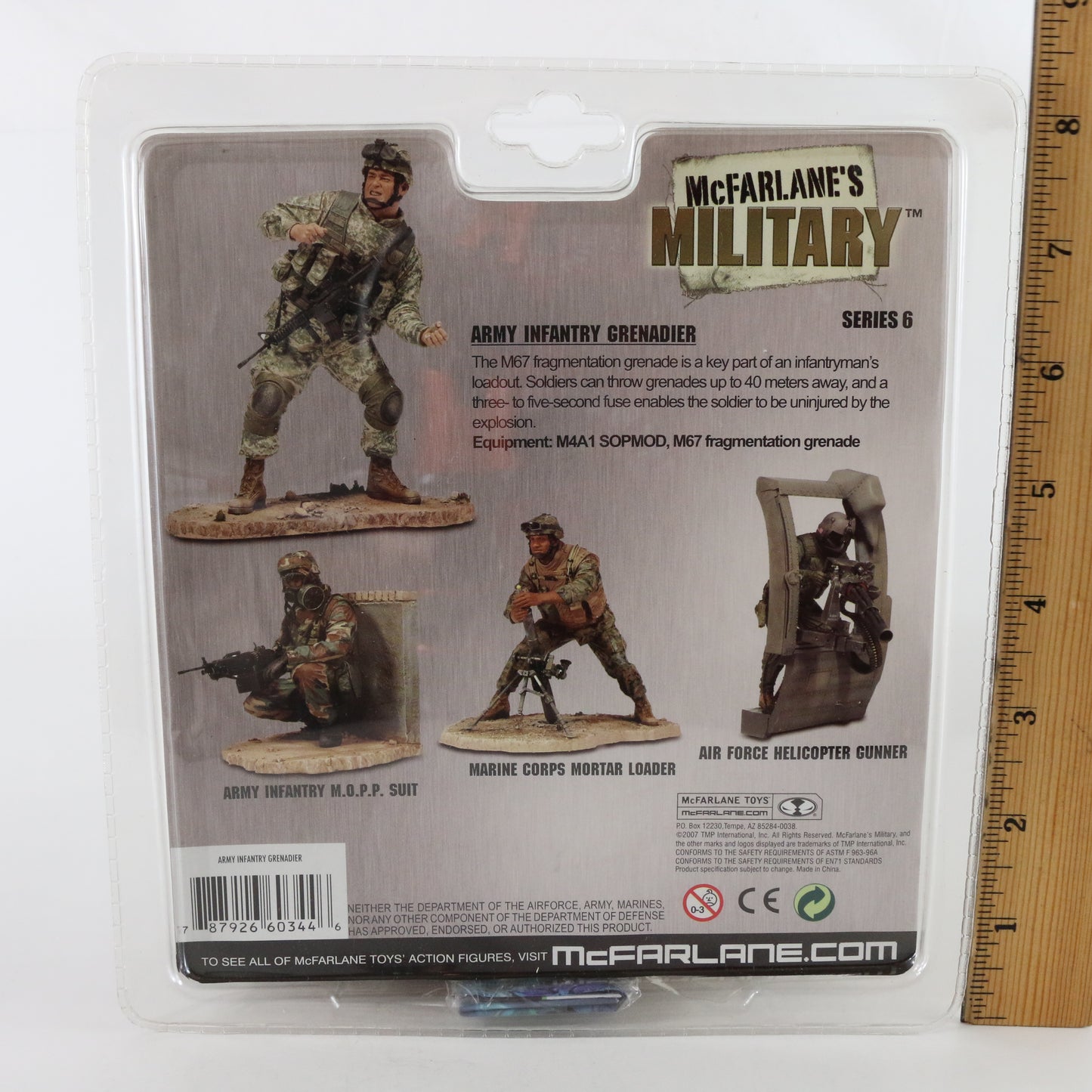 Army Infantry Grenadier Military Soldier Figure Series 6 Mcfarlane 60344