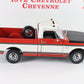 1972 Chevrolet Cheyenne Pickup Truck Red White Custom Painted Danbury Mint 1:24