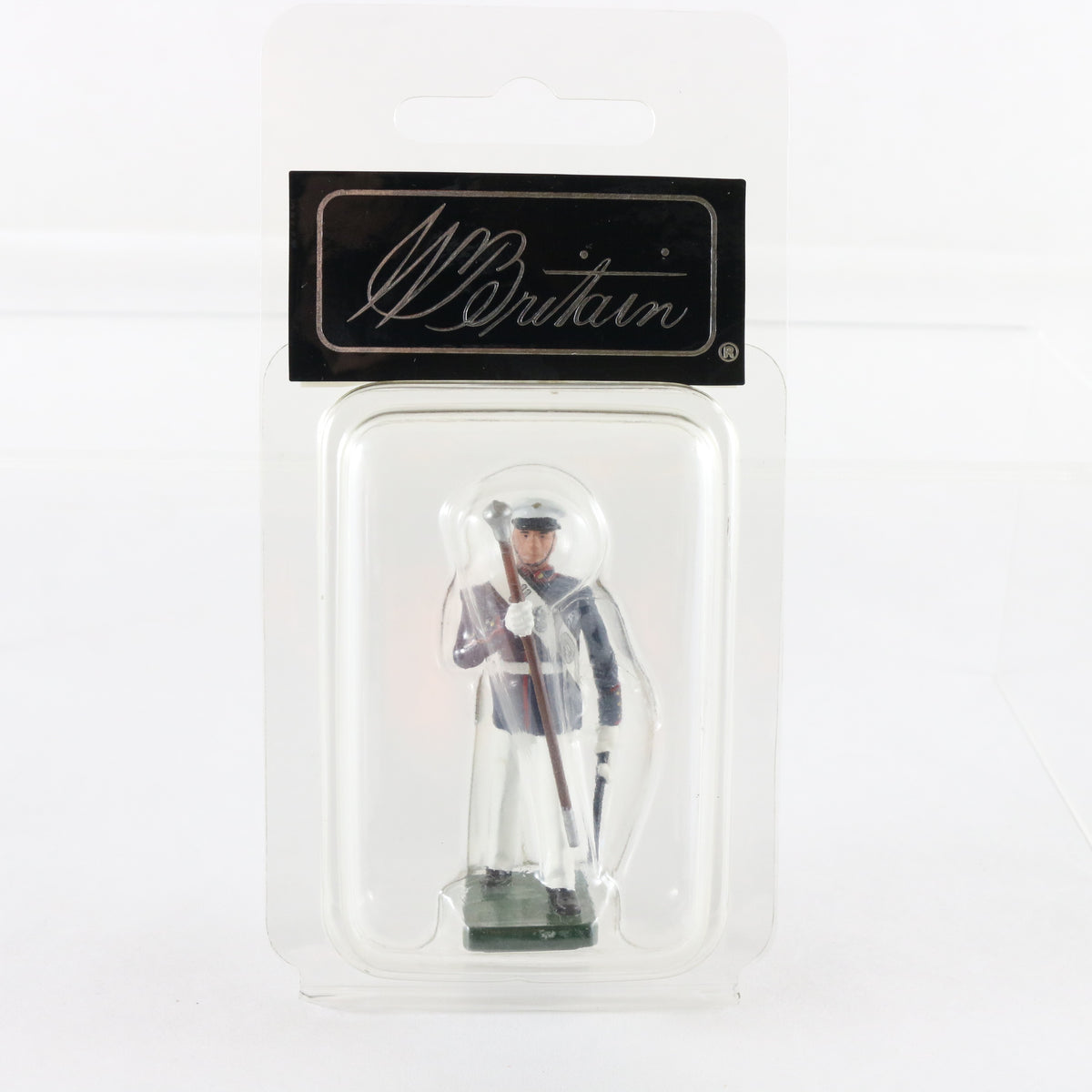 US Marine Drum Major Soldier Britains 1:32 43031 Metal Figure Sealed