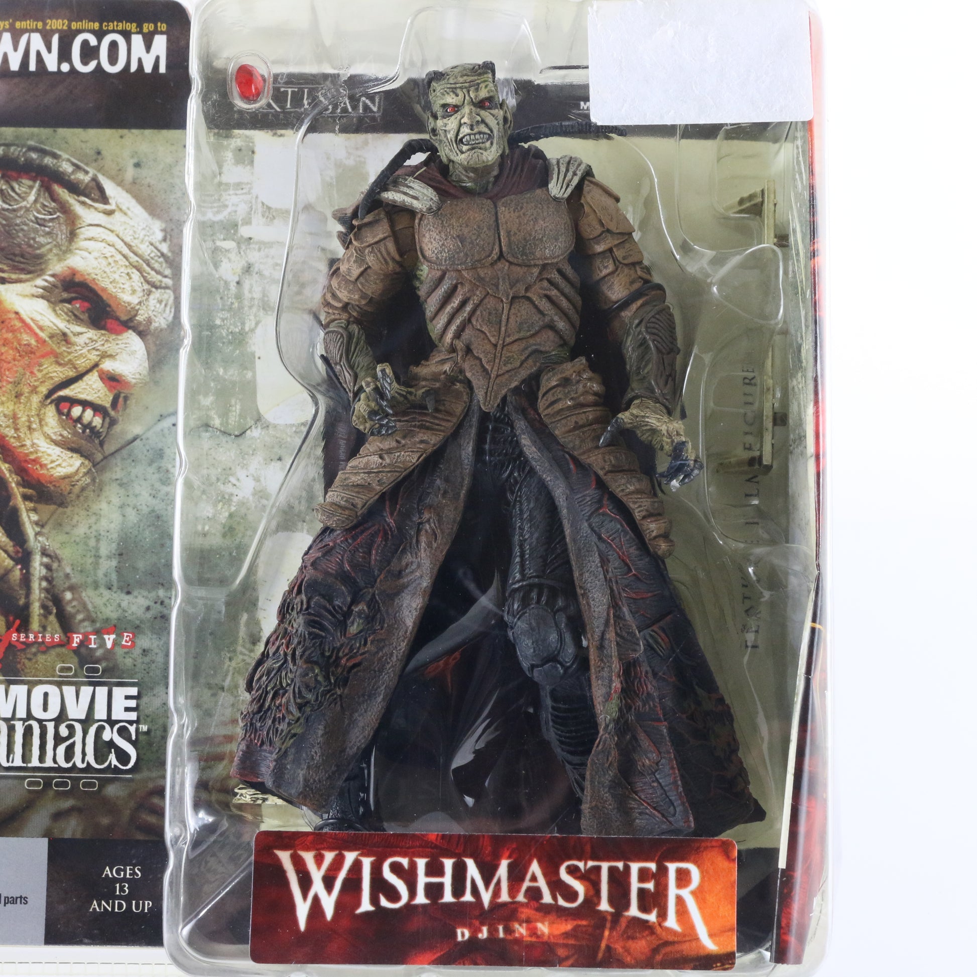 Movie Maniacs 5 Djinn Wishmaster McFarlane Toys Action Figure In Packaging