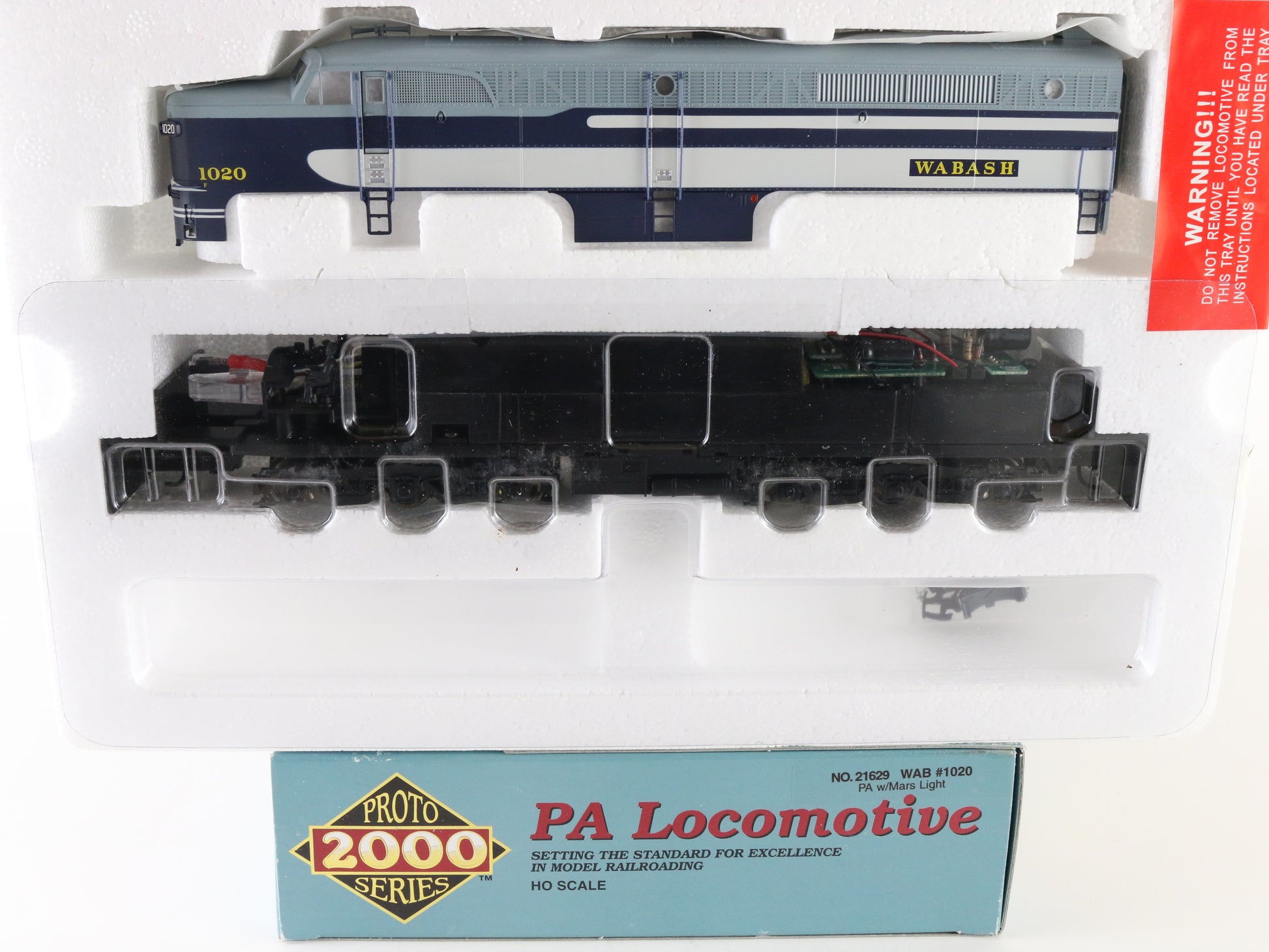 Proto 2000 HO Wabash 1020 PA Diesel Locomotive