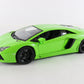 Lamborghini Aventador Lp700-4 Bburago 1:18 Green Diecast Model Car