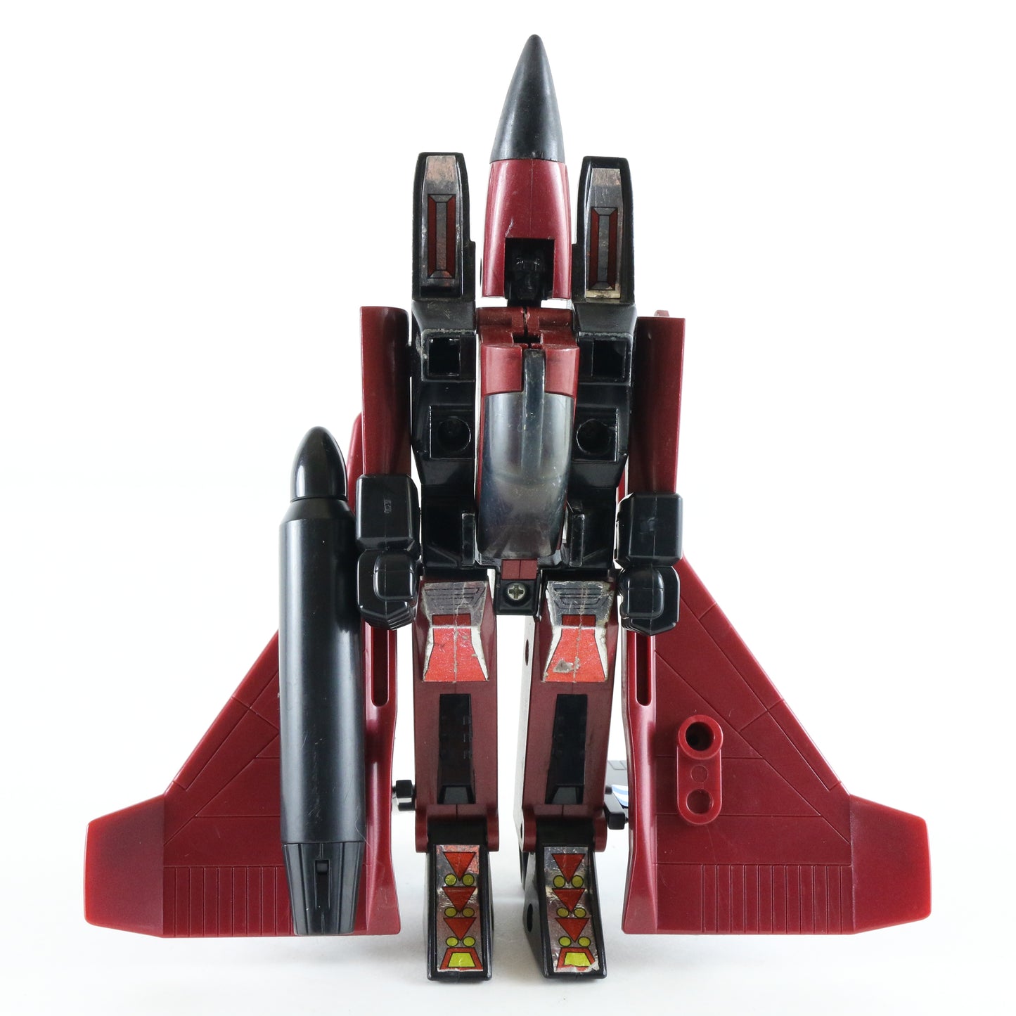 Vintage Thrust Decepticon Transformers G1 Hasbro 1983 Jet Metal Wrong Wings