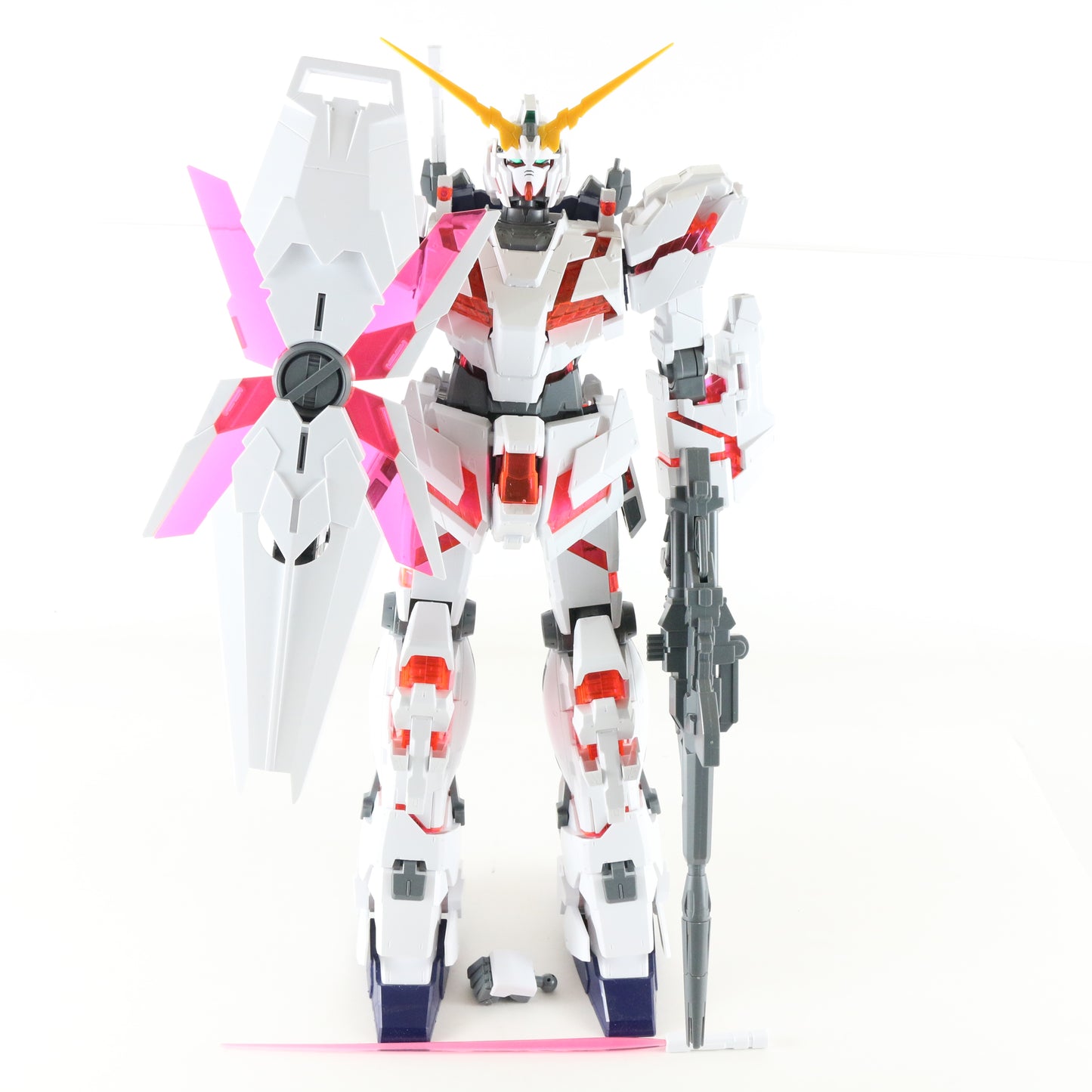 Gundam Mega Unicorn Destroy Mode Psycho Frame Bandai 1:48 Mobile Suit BUILT