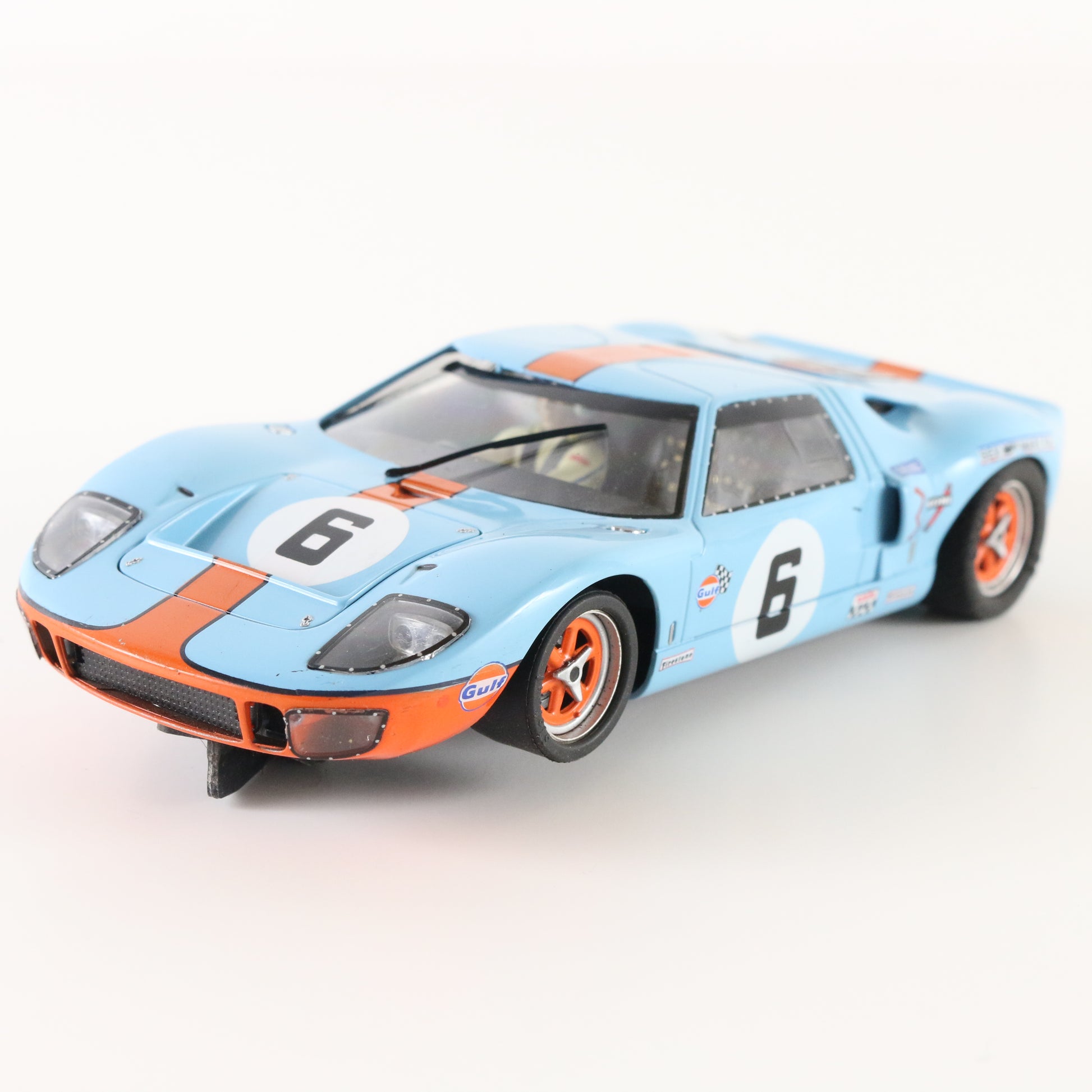 Slot.it 1969 Ford GT40 #6 blue and orange Le Mans 1:32 slot car