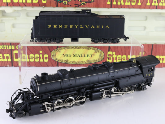 AHM HO PRR 2197 Y6B Mallet 2-8-8-2 Steam Locomotive