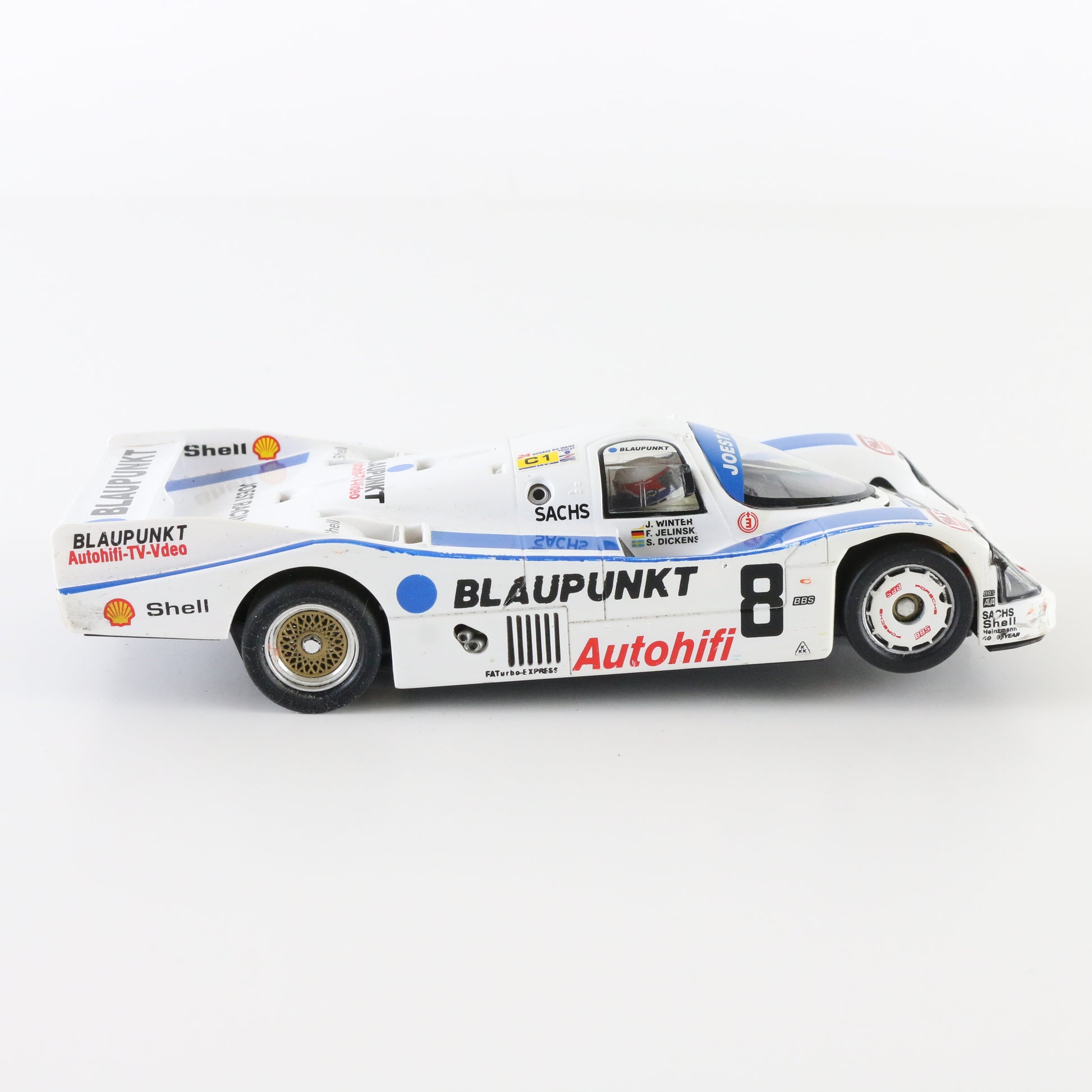 Slot.it Porsche 962 Blaupunkt #8 Le Mans 1988 1:32 slot car