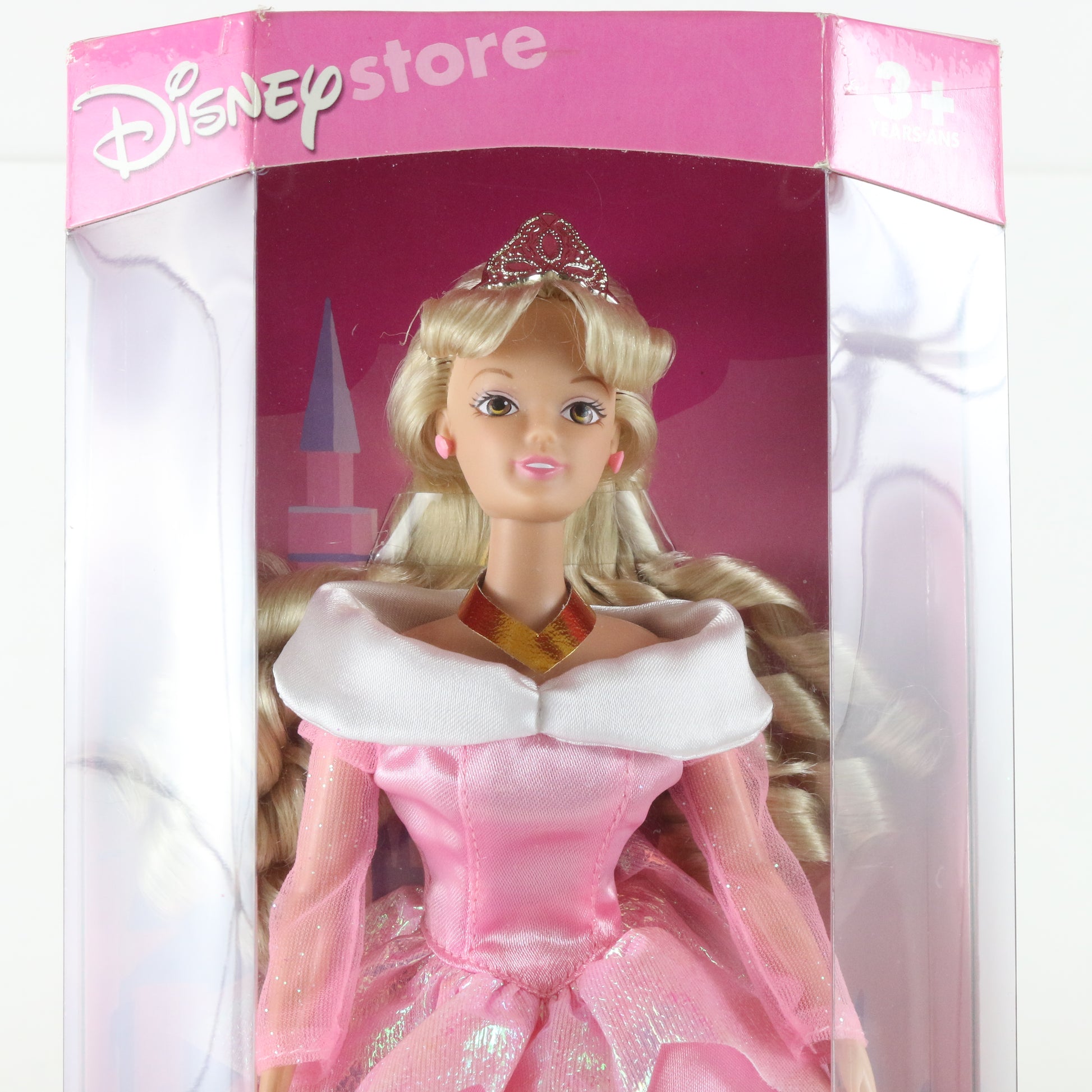 Aurora Sleeping Beauty Princess Disney Store Doll W/ Brush & Slippers