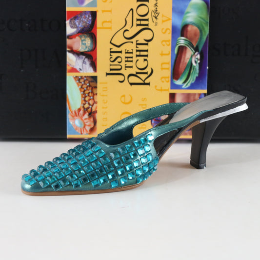 Midori Green Resin Collectible Shoe