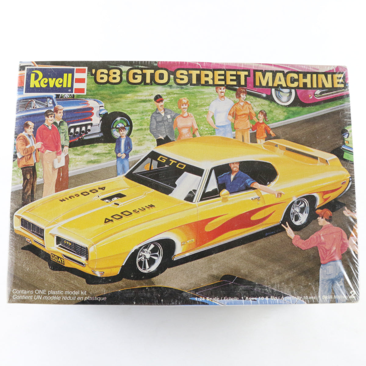 1968 '68 GTO Street Machine Revell 1:24 Plastic Model Car Kit 85-2985
